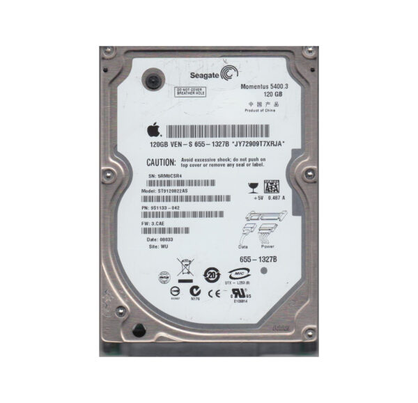 9S1133-042 - Seagate Momentus 5400.3 Series 120GB 5400RPM SATA 1.5Gb/s 8MB (CE) Cache 2.5-Inch Hard Drive