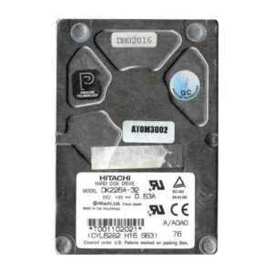 DK226A-32 - Hitachi Ultrastar 3.2GB 4000RPM IDE/ATA 128KB Cache 2.5-inch Hard Drive