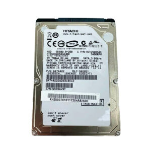 H2T250854S - Hitachi Travelstar 5K500.B Series 250GB 5400RPM SATA 3Gb/s 8MB Cache 2.5-Inch Hard Drive