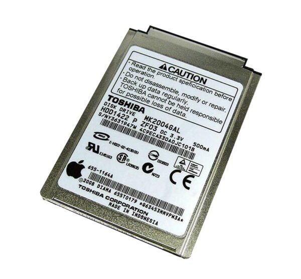 HDD1422 - Toshiba 20GB 4200RPM IDE Ultra ATA/100 (ATA-6) 2MB Cache 1.8-Inch Hard Drive