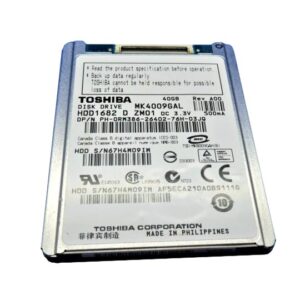 HDD1682 - Toshiba 40GB 4200RPM IDE Ultra ATA/100 (ATA-6) 8MB Cache 1.8-Inch Hard Drive