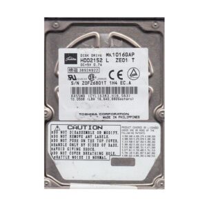 HDD2152 - Toshiba 10GB 4200RPM IDE Ultra ATA/66 (ATA-5) 1MB Cache 2.5-Inch Hard Drive