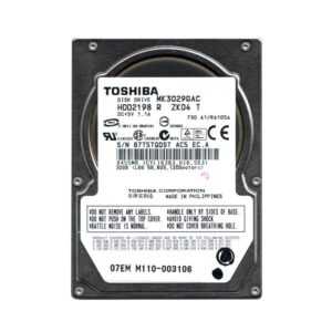 HDD2198 - Toshiba 30GB 4200RPM IDE Ultra ATA/100 (ATA-6) 8MB Cache 2.5-Inch Hard Drive