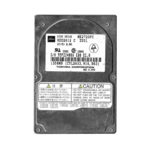 HDD2612 - Toshiba 1.35GB 4200RPM IDE/ATA 128KB Cache 2.5-Inch Hard Drive