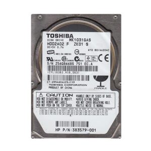 HDD2A02 - Toshiba 100GB 4200RPM IDE Ultra ATA/100 (ATA-6) 8MB Cache 2.5-Inch Hard Drive