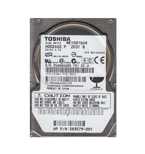 HDD2A02 - Toshiba 100GB 4200RPM IDE Ultra ATA/100 (ATA-6) 8MB Cache 2.5-Inch Hard Drive