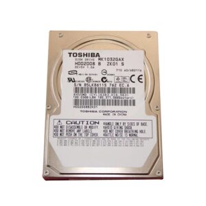 HDD2D08 - Toshiba 100GB 5400RPM IDE Ultra ATA/100 (ATA-6) 16MB Cache 2.5-Inch Hard Drive