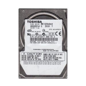 HDD2D16 - Toshiba 120GB 5400RPM IDE Ultra ATA/100 (ATA-6) 8MB Cache 2.5-Inch Hard Drive
