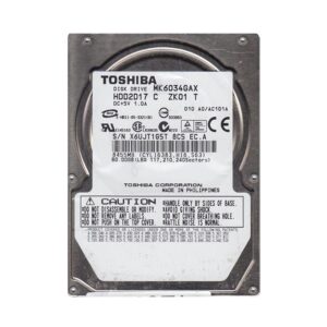 HDD2D17 - Toshiba 60GB 5400RPM IDE Ultra ATA/100 (ATA-6) 8MB Cache 2.5-Inch Hard Drive
