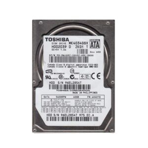 HDD2D39 - Toshiba 40GB 5400RPM SATA 1.5Gb/s 8MB Cache 2.5-Inch Hard Drive