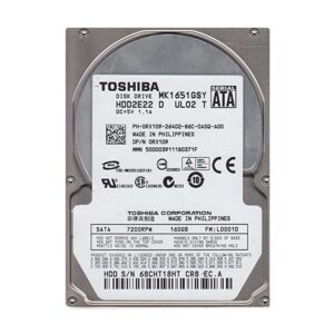 HDD2E22 - Toshiba 160GB 7200RPM SATA 3Gb/s 16MB Cache 2.5-Inch Hard Drive