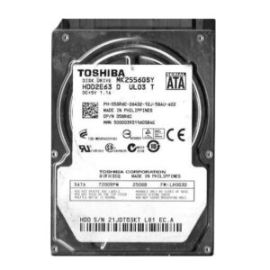 HDD2E63 - Toshiba 250GB 7200RPM SATA 3Gb/s 16MB Cache 2.5-Inch Hard Drive