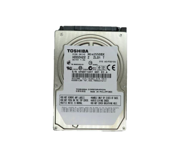 HDD2H22 - Toshiba 400GB 5400RPM SATA 3Gb/s 8MB Cache 2.5-Inch Hard Drive