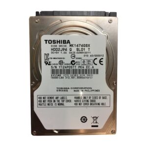HDD2J96 - Toshiba 160GB 5400RPM SATA 3Gb/s 8MB Cache 2.5-Inch Hard Drive