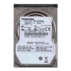 HDD2K11 - Toshiba 1TB 5400RPM SATA 3Gb/s 8MB Cache 2.5-Inch Hard Drive