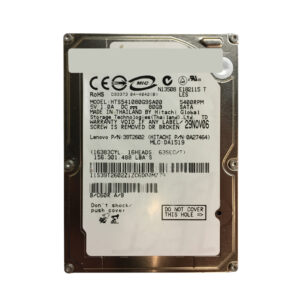 HTS541080G9SA00 - Hitachi Travelstar 5K100 Series 80GB 5400RPM SATA 1.5Gb/s 8MB Cache 7-Pin 2.5-inch Hard Drive