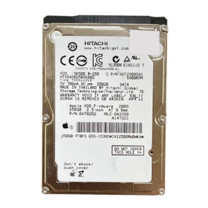 HTS545025B9SA02 - Hitachi Travelstar 5K500.B Series 250GB 5400RPM SATA 1.5Gb/s 8MB Cache 2.5-Inch Hard Drive