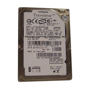 HTS548060M9AT00 - Hitachi Travelstar 5K80 Series 60GB 5400RPM IDE Ultra ATA/100 (ATA-6) 8MB Cache 44-Pin 2.5-inch Hard Drive