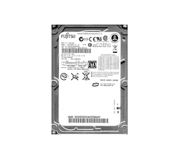 MHV2160BT - Fujitsu 160GB 4200RPM SATA 1.5Gb/s 7-Pin 8MB Cache 2.5-Inch Hard Drive