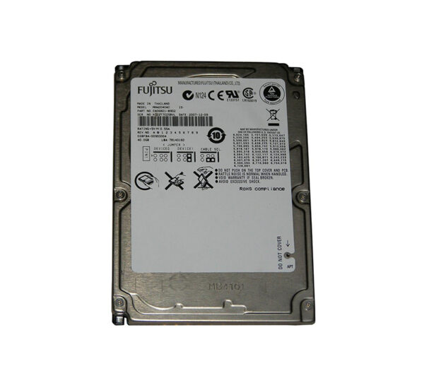 MHW2040AC - Fujitsu 40GB 4200RPM IDE Ultra ATA/133 (ATA-7) 8MB Cache 2.5-Inch Hard Drive