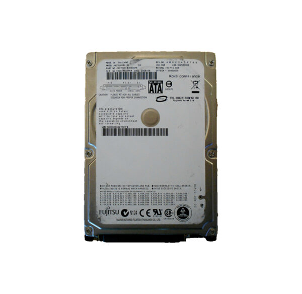 MHZ2160BH - Fujitsu 160GB 5400RPM SATA 3Gb/s 8MB Cache 2.5-Inch Hard Drive