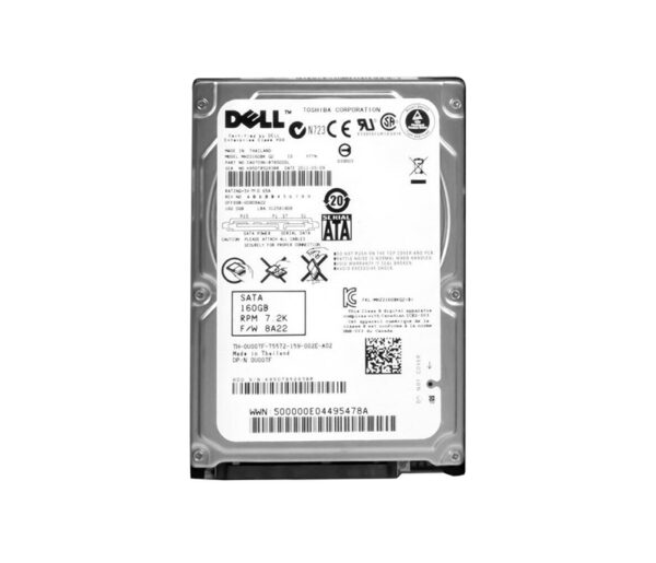 MHZ2160BK - Fujitsu 160GB 7200RPM SATA 3GB/s 16MB Cache 2.5-Inch Hard Drive