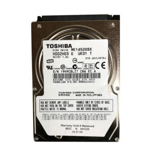 MK1652GSX - Toshiba 160GB 5400RPM SATA 3Gb/s 8MB Cache 2.5-Inch Hard Drive