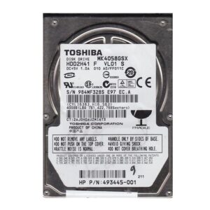 MK4058GSX - Toshiba 400GB 5400RPM SATA 3Gb/s 8MB Cache 2.5-Inch Hard Drive