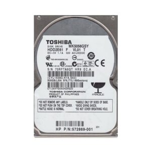 MK5056GSY - Toshiba 500GB 7200RPM SATA 3Gb/s 16MB Cache 2.5-Inch Hard Drive