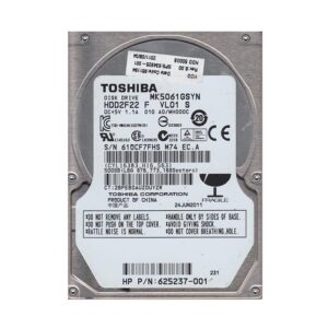 MK5061GSYN - Toshiba 500GB 7200RPM SATA 3Gb/s 16MB Cache 2.5-Inch Hard Drive