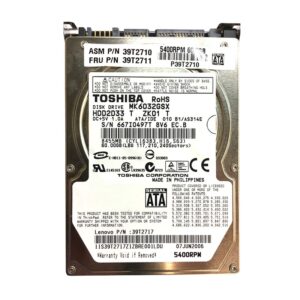 MK6032GSX - Toshiba 60GB 5400RPM SATA 1.5Gb/s 8MB Cache 2.5-Inch Hard Drive
