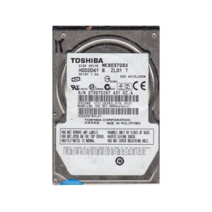 MK8037GSX - Toshiba 80GB 5400RPM SATA 3Gb/s 8MB Cache 2.5-Inch Hard Drive