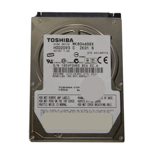 MK8046GSX - Toshiba 80GB 5400RPM SATA 3Gb/s 8MB Cache 2.5-Inch Hard Drive