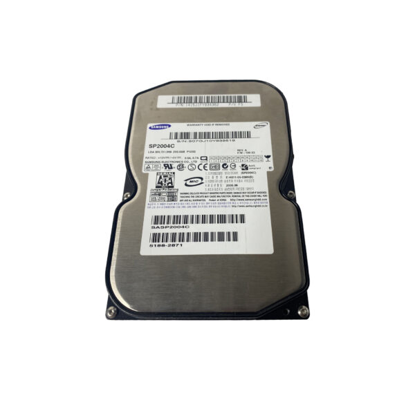 SP2004C - Samsung Spinpoint P120 Series 200GB 7200RPM SATA 3Gb/s 8MB Cache 3.5-Inch Hard Drive