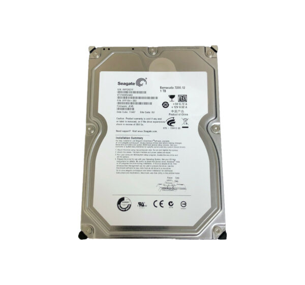 ST31000524AS - Seagate BarraCuda 7200.12 Series 1TB 7200RPM SATA 6Gb/s NCQ 32MB Cache (CE) 3.5-Inch Hard Drive