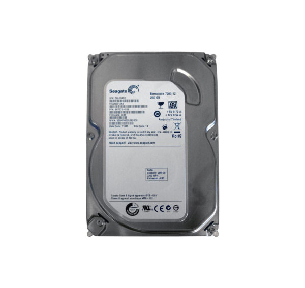 ST3250312AS - Seagate BarraCuda 250GB 7200RPM SATA 6Gb/s 8MB Cache (CE) 3.5-Inch Hard Drive