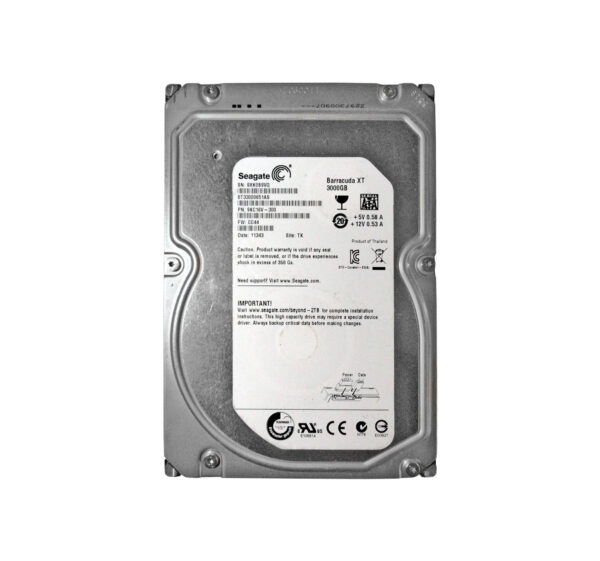 ST33000651AS - Seagate BarraCuda XT Series 3TB 7200RPM SATA 6Gb/s 64MB Cache (CE) 3.5-Inch Hard Drive