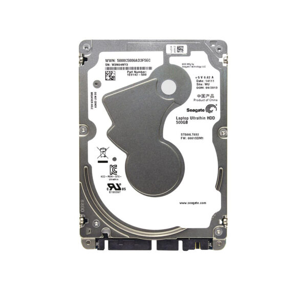 ST500LT032 - Seagate Ultrathin 500GB 5400RPM SATA 6Gb/s 128MB Cache (512) (RoHS) 2.5-Inch Hard Drive