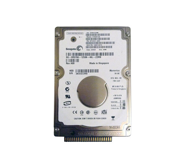 ST93012A - Seagate 30GB 5400RPM IDE Ultra ATA/100 (ATA-6) 2MB Cache 2.5-Inch Hard Drive