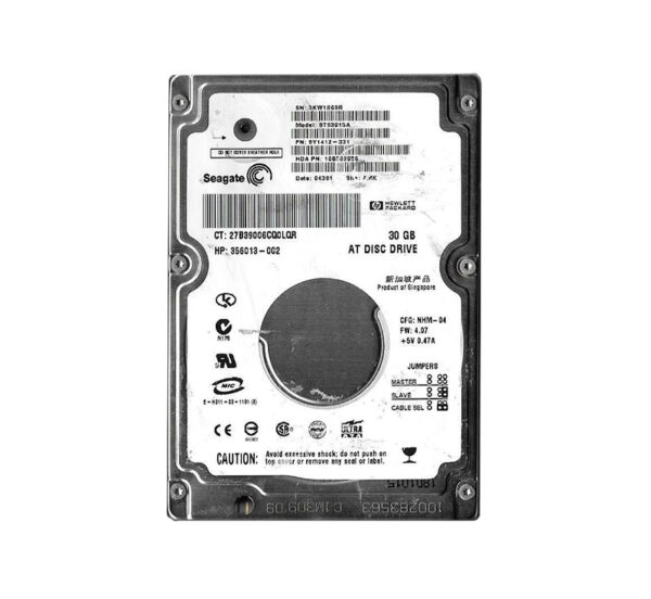 ST93015A - Seagate 30GB 4200RPM IDE Ultra ATA/100 (ATA-6) 2MB Cache 2.5-Inch Hard Drive