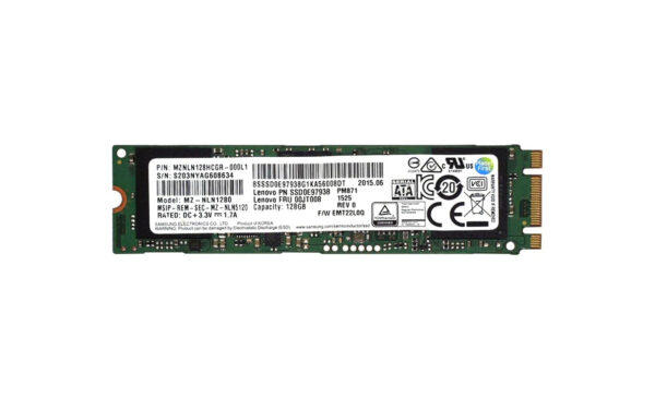 00JT078 - Lenovo 192GB Triple-Level Cell SATA 6Gb/s M.2 2280 Solid State Drive