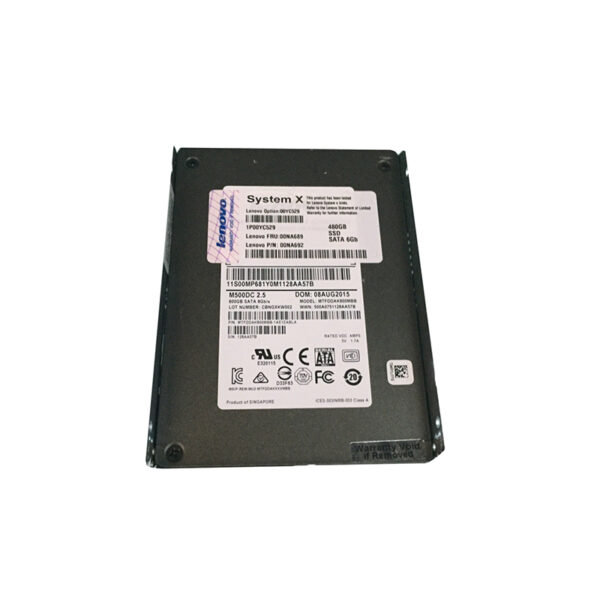 00NA689 - IBM 480GB Multi-Level Cell SATA 6Gb/s Hot-Swappable 2.5-Inch Solid State Drive