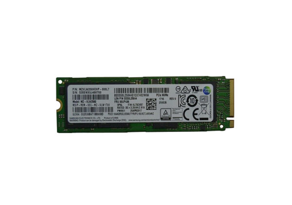 00UP436 - Lenovo 256GB Triple-Level Cell PCI Express NVMe 3.0 x4 M.2 2280 Solid State Drive
