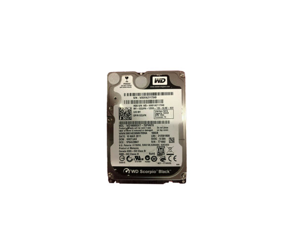 022JFK - Dell 160GB 7200RPM SATA 3Gb/s 16MB Cache 2.5-Inch Hard Drive