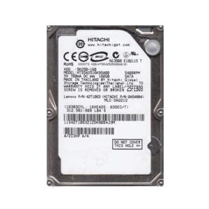 0A54884 - Hitachi Travelstar 5K250 Series 160GB 5400RPM SATA 1.5Gb/s 8MB Cache 2.5-inch Hard Drive