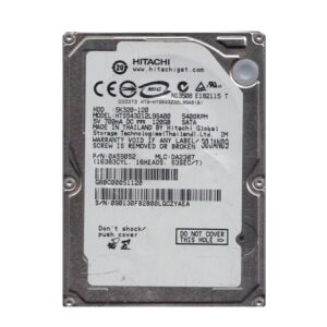 0A59052 - Hitachi Travelstar 5K320 Series 120GB 5400RPM SATA 1.5Gb/s 8MB Cache (512) 2.5-inch Hard Drive