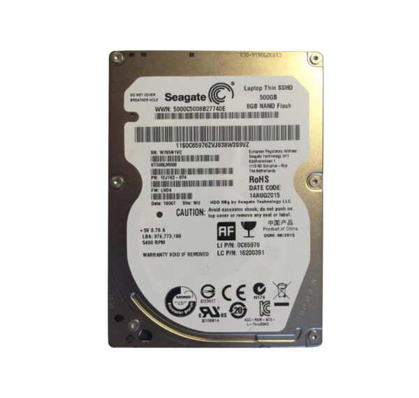 0C65976 - Lenovo 500GB 5400RPM SATA 6Gb/s 2.5-Inch Hard Drive