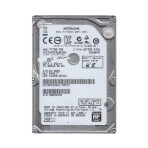 0J18683 - HGST Travelstar 7K750 Series 750GB 7200RPM SATA 3Gb/s 16MB Cache (512e) 2.5-inch Hard Drive