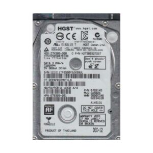 0J26145 - HGST Travelstar Z7K500 Series 500GB 7200RPM SATA 6Gb/s 32MB Cache (512e) 2.5-inch Hard Drive