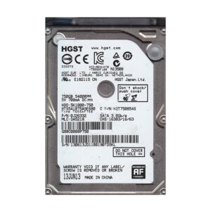 0J26332 - HGST Travelstar 5K1000 Series 750GB 5400RPM SATA 6Gb/s 8MB Cache (512e) 2.5-inch Hard Drive